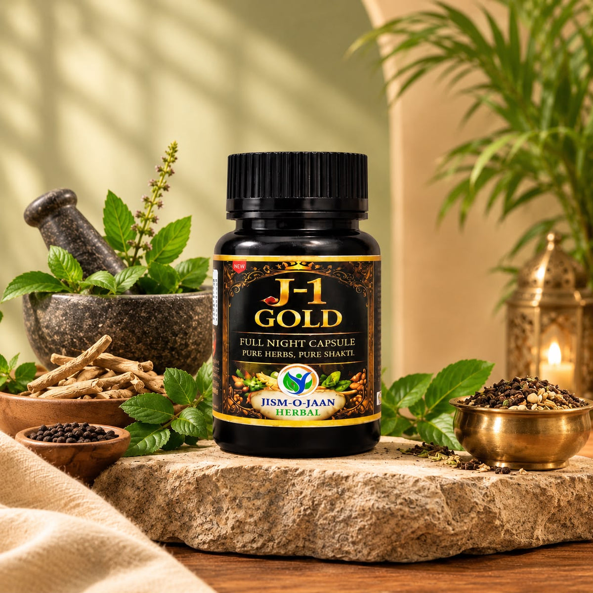J-1 Gold Herbal Capsules